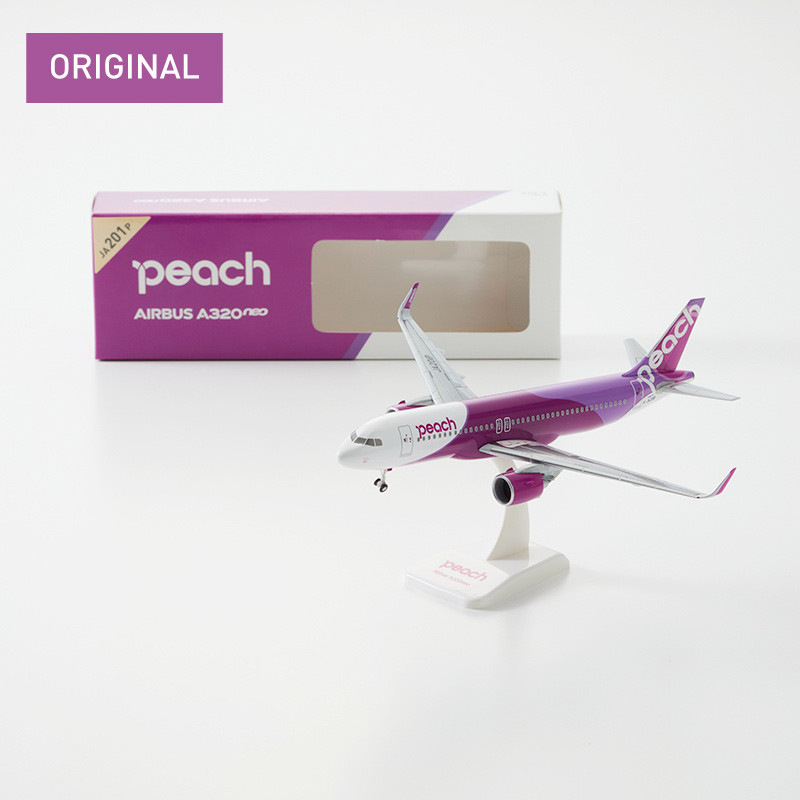 Peachオリジナル 1:200 A320neo スケールモデル JA201P - Peach公式