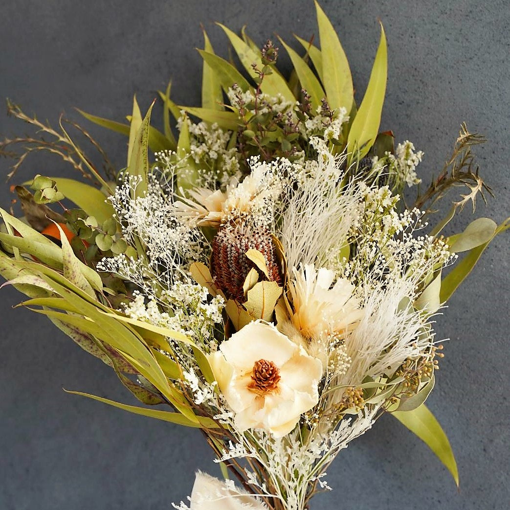 色選択可】季節のドライフラワースワッグ Lサイズ