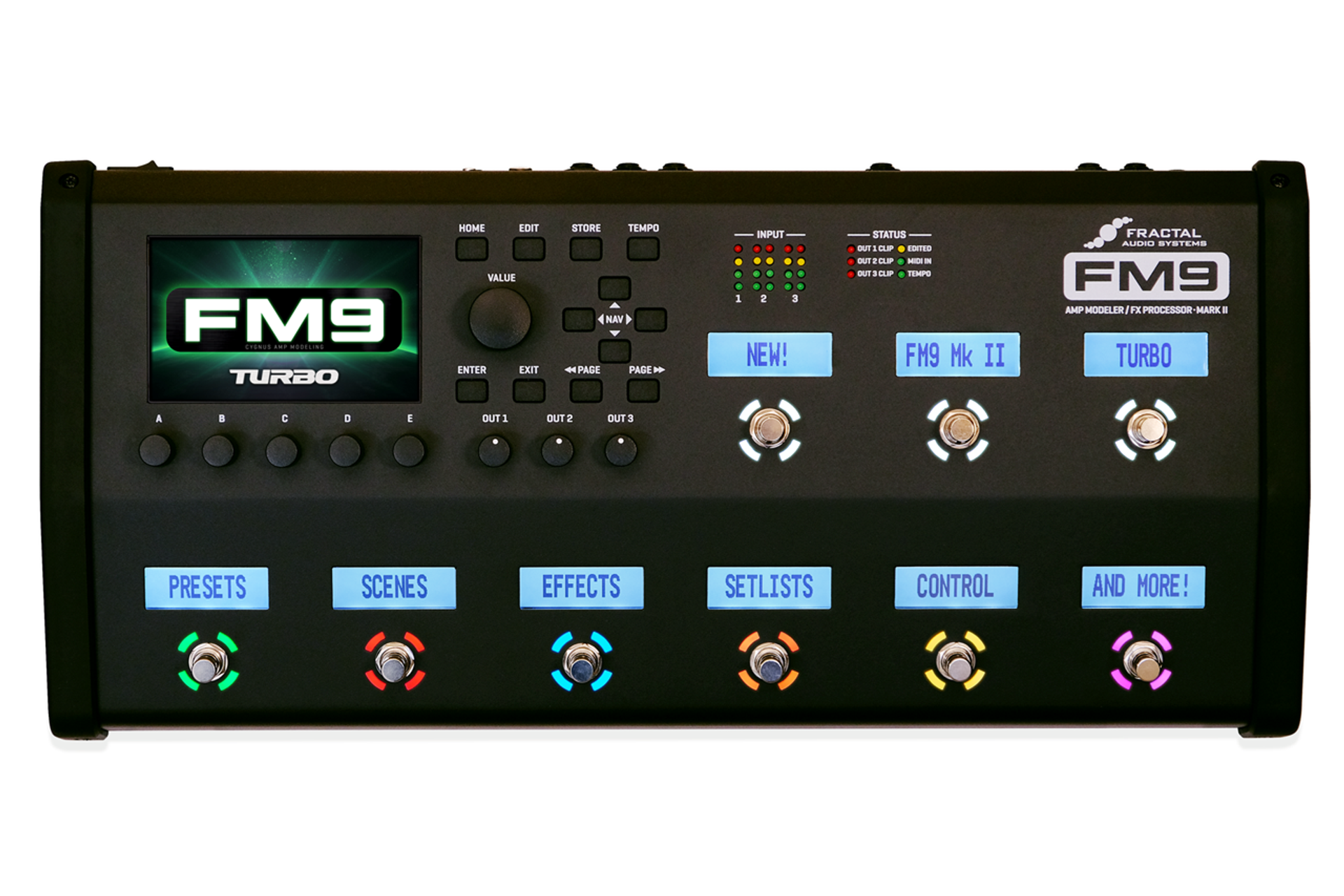 FM9 Mark II Turbo – Compact Amp Modeler & Multi-FX Floor Unit