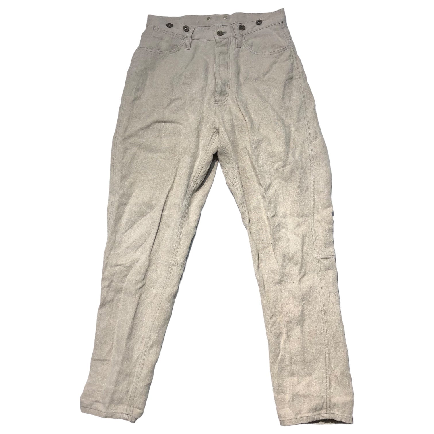 Vlas Blomme(ヴラスブラム) linen pants コルト パンツ コルトレイク