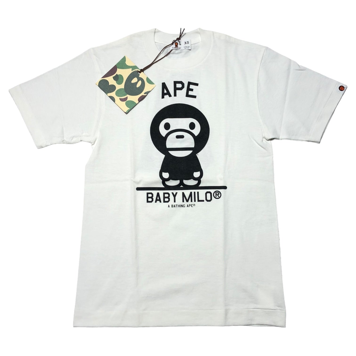 A BATHING APE(アベイシングエイプ) 00's BABY MILO print T-shirt