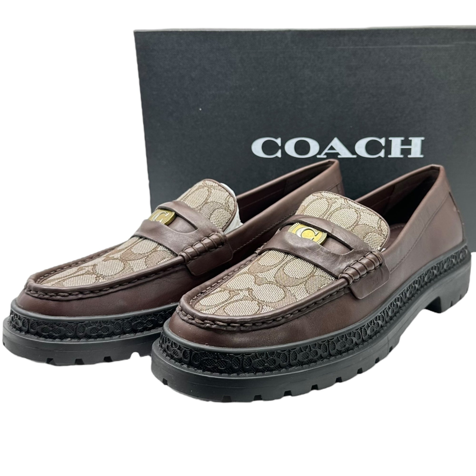 COACH(コーチ) 23AW Signature Coin Loafer - Jacquard シグネチャー