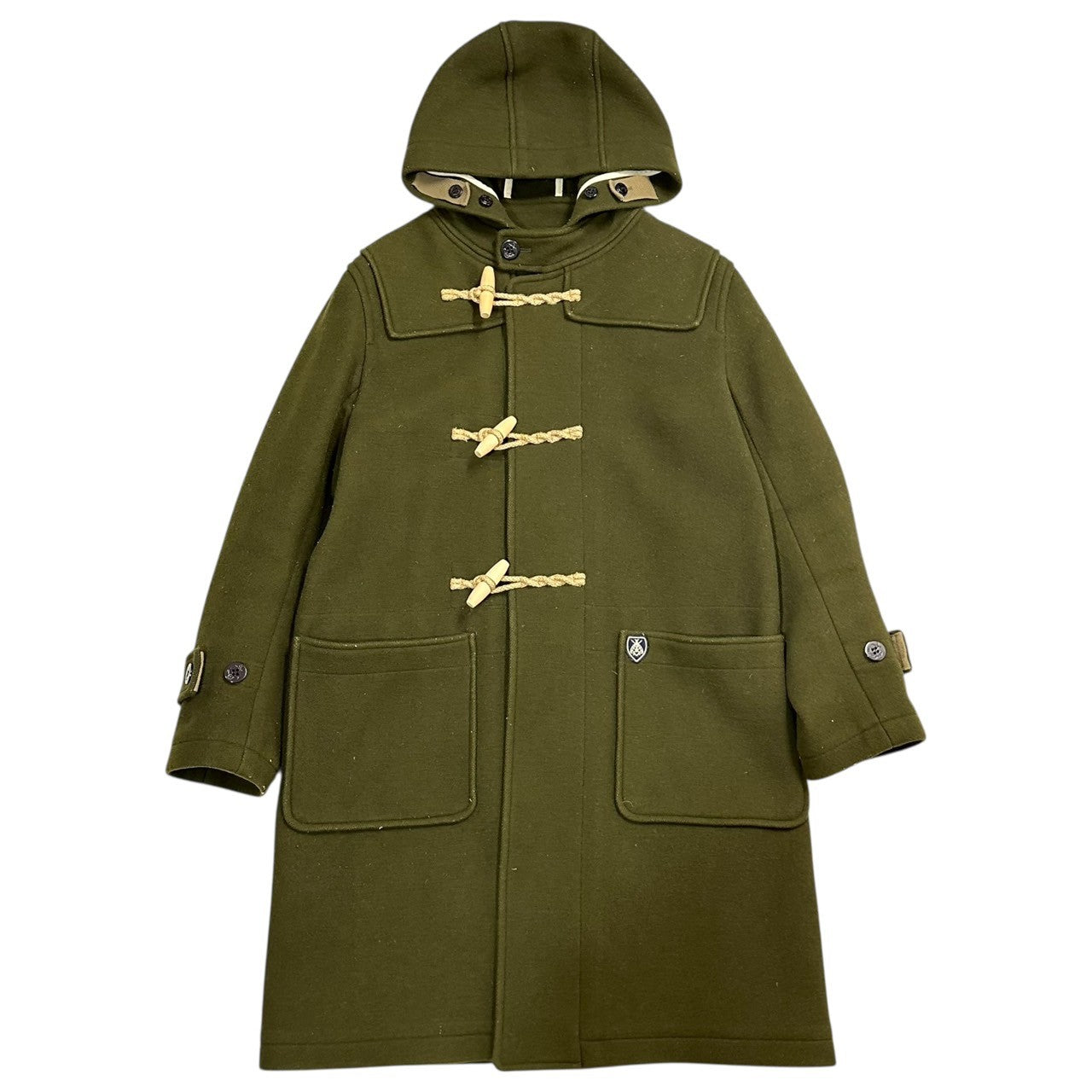 ORCIVAL(オーシバル) Melton Hooded Duffle Coat メルトン フーデッド