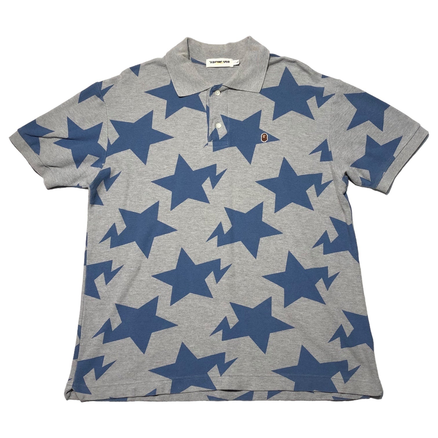 A BATHING APE(アベイシングエイプ) BAPE STA one point logo polo
