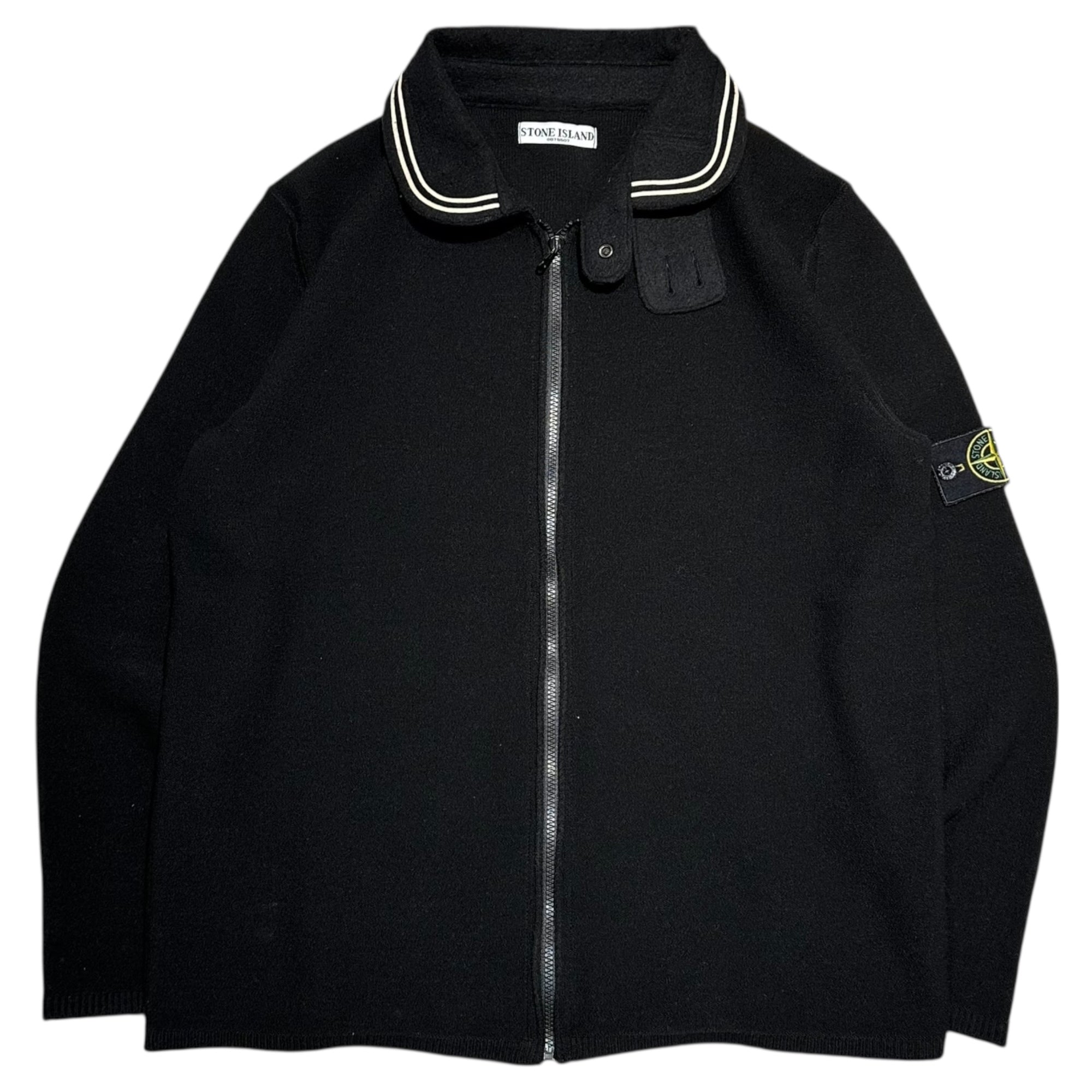 STONE ISLAND(ストーンアイランド) 06AW Archive Zip-Up Knit Jacket