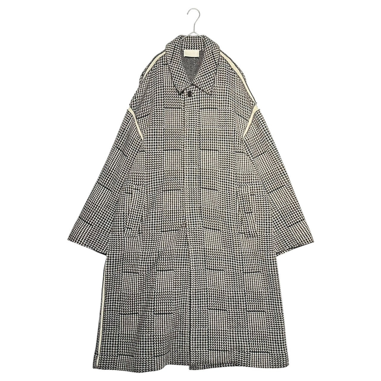YOKE(ヨーク) 18AW OVERSIZED GUNCLUB CHECK KNIT COAT オーバーサイズ