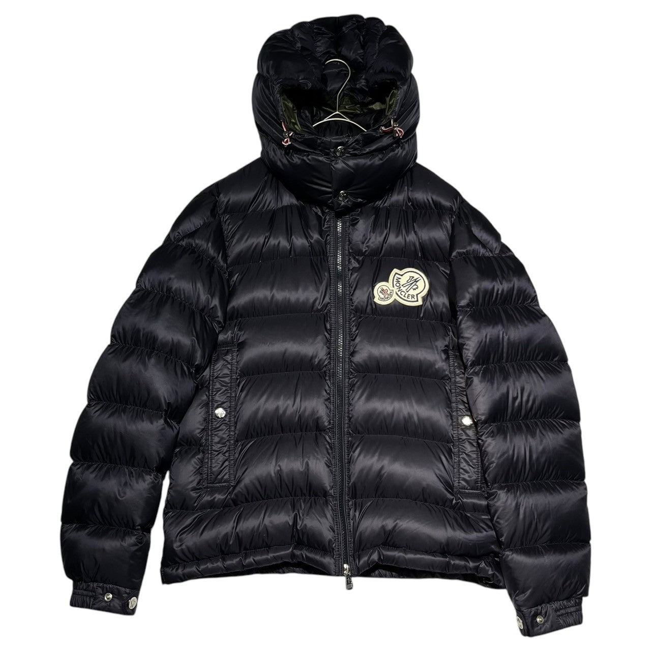 MONCLER(モンクレール) BRAMANT ダブル ロゴ ワッペン フーデット