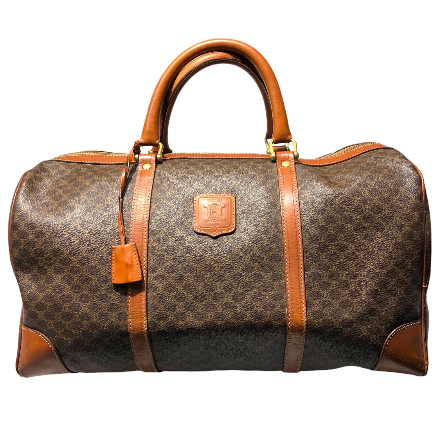 CELINE(セリーヌ) vintage macadam boston bag ヴィンテージ マカダム