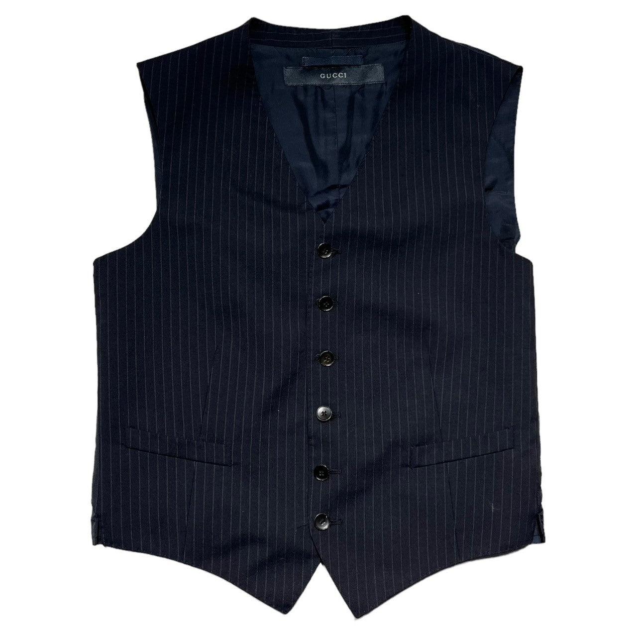 GUCCI(グッチ) 90's ~00's By TOM FORD striped dress gilet トム