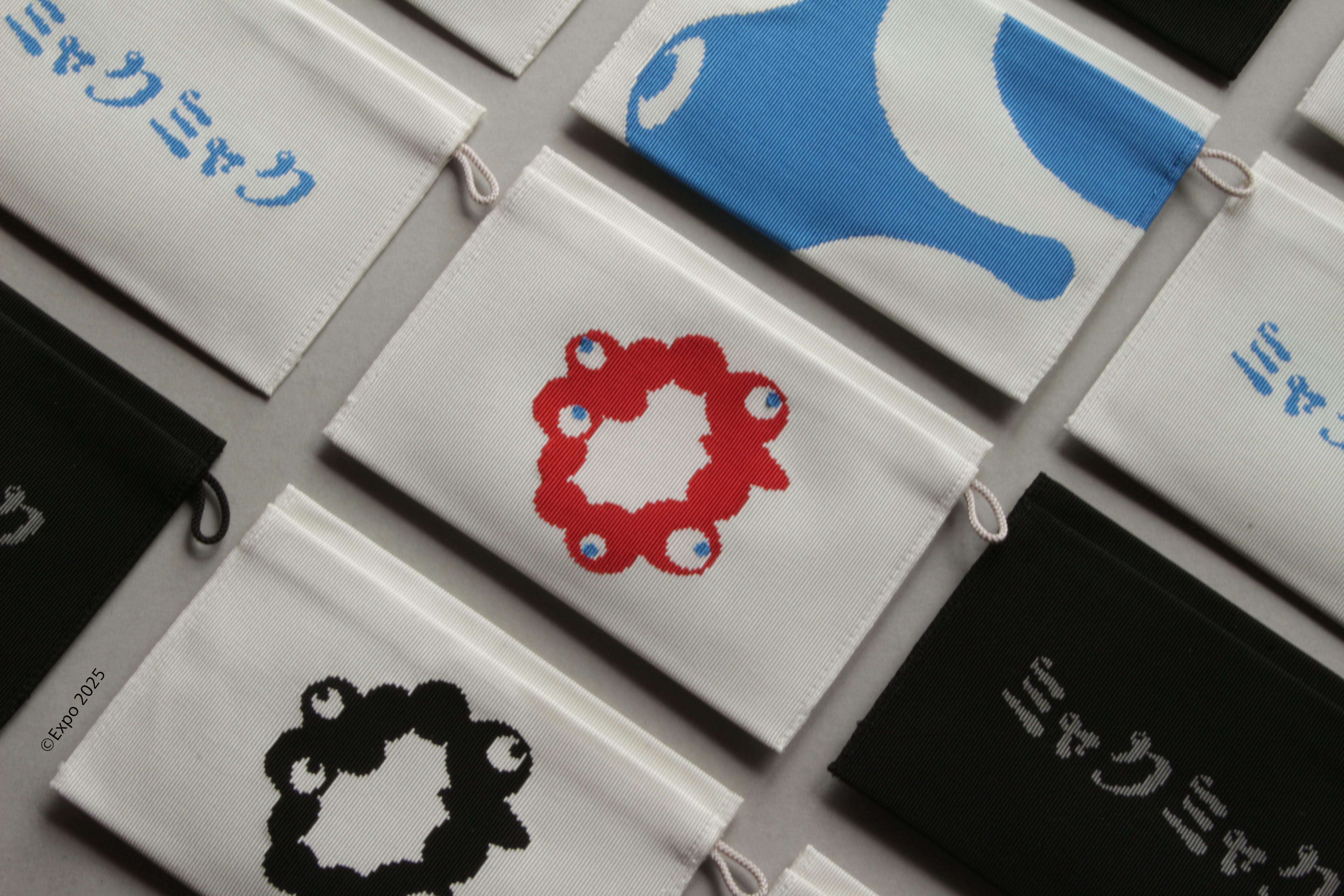 関西・大阪万博公式 ミャクミャクグッズ 西陣織カードケース｜伝統工芸