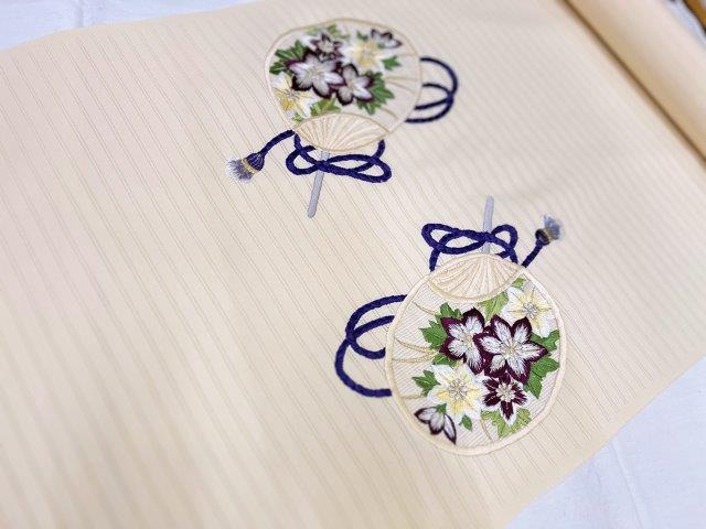 白ギャラリー|きもの白 / 刺繍絽塩瀬名古屋帯