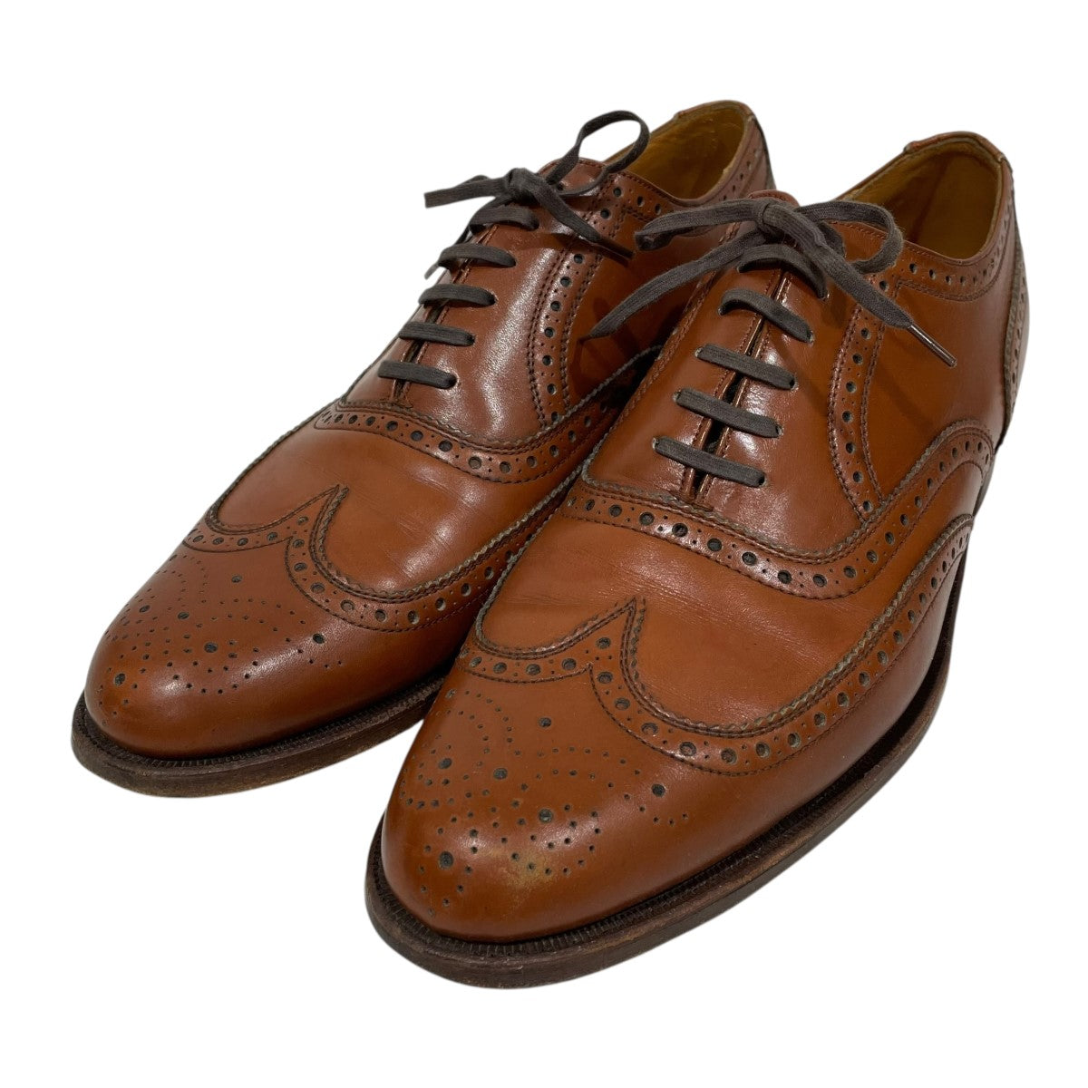 POLO RALPH LAUREN(ポロラルフローレン) ウイングチップレザーシューズ