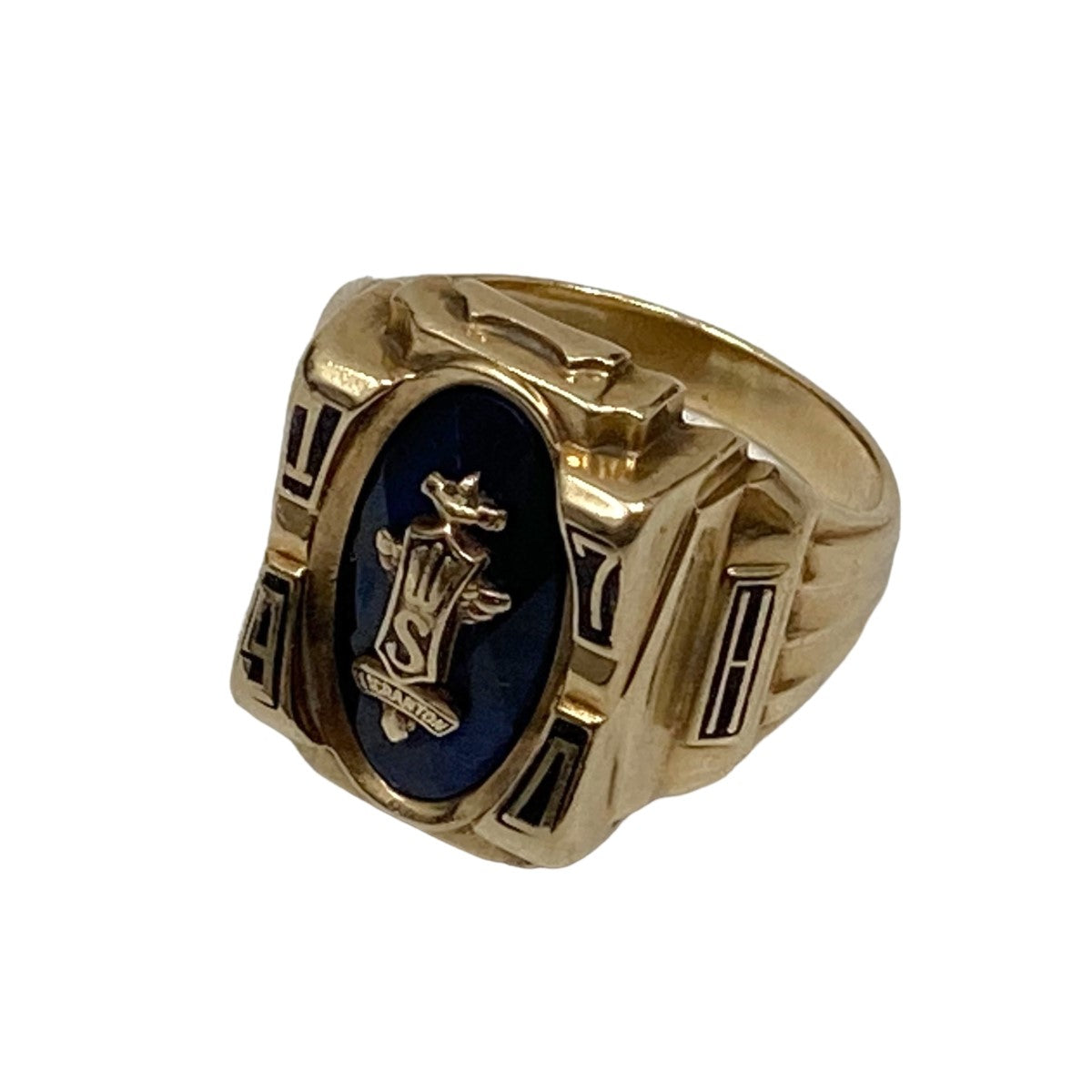 JOSTENS(ジャスティンズ) カレッジリング ゴールド サイズ 16号