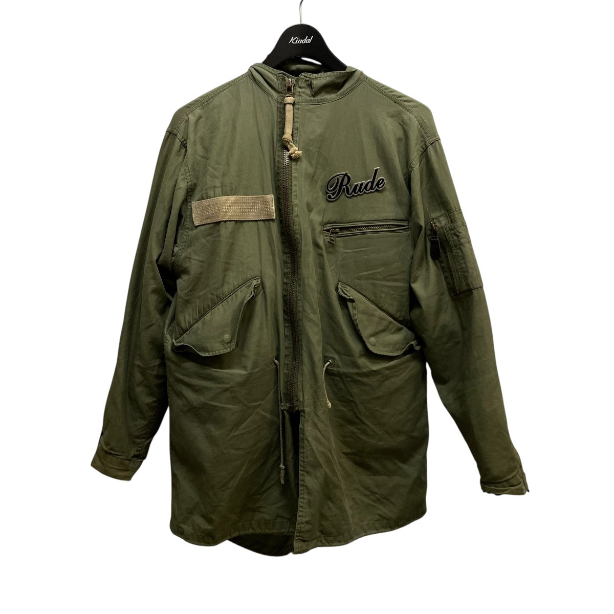 RUDE GALLERY(ルードギャラリー) ピンバッジ付きモッズコートIDENTITY