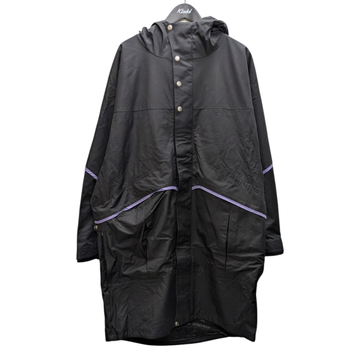 Kiko Kostadinov×LORO PIANA KK LP COATフーデッドコート ブラック