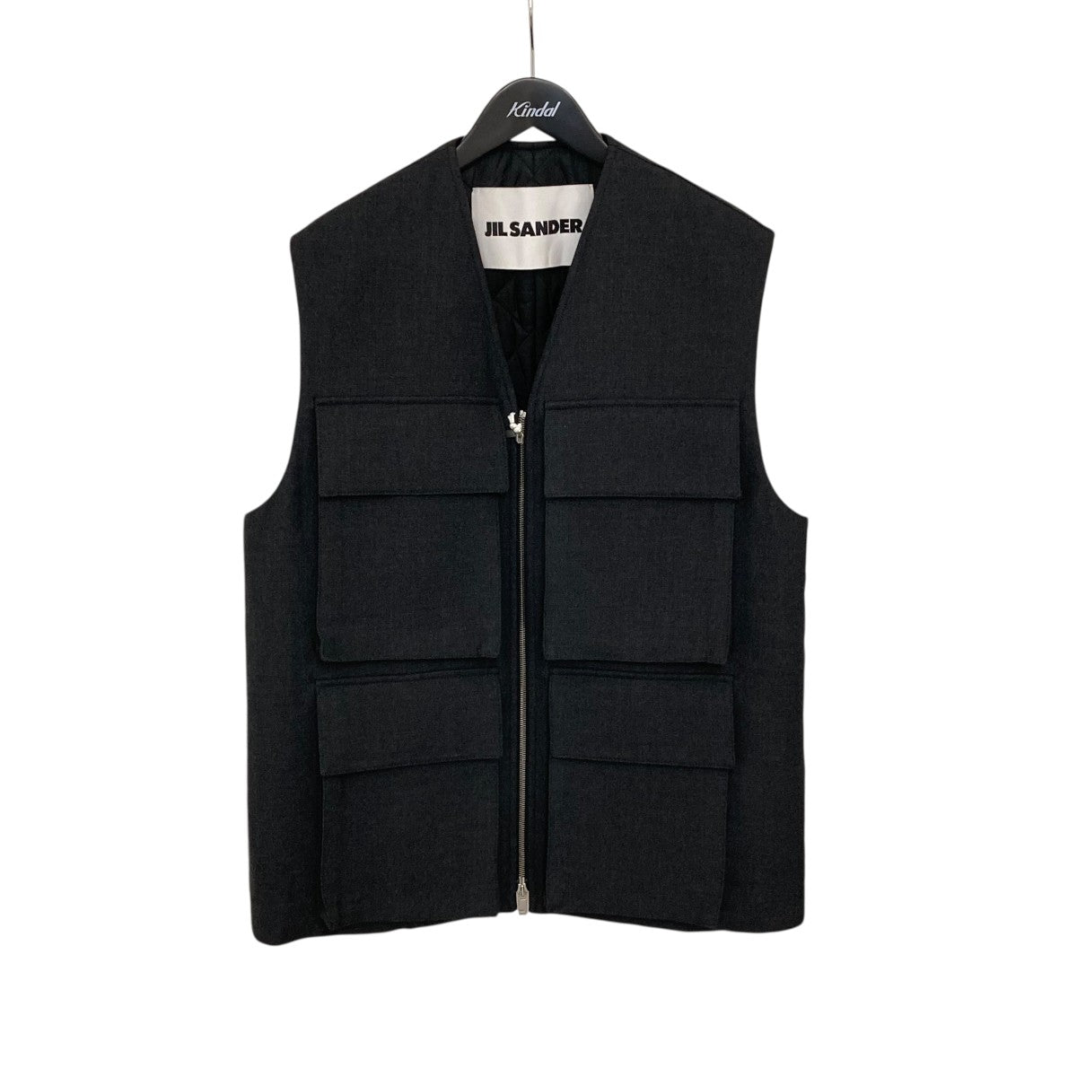 JIL SANDER(ジルサンダー) 24AWWOOL GILETウールジレJ21FB0136