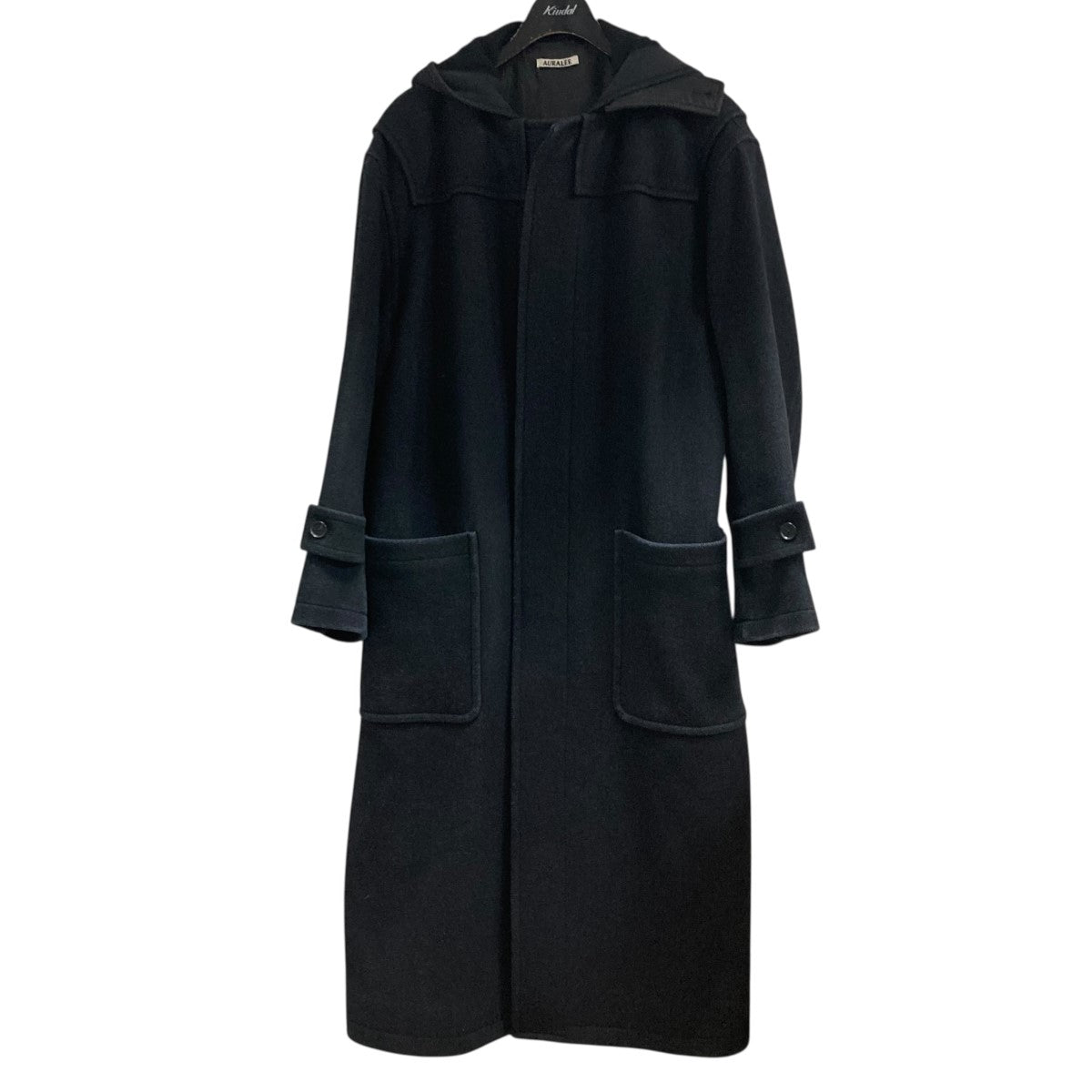 AURALEE(オーラリー) メルトンロングダッフルコート A9AC045N ブラック