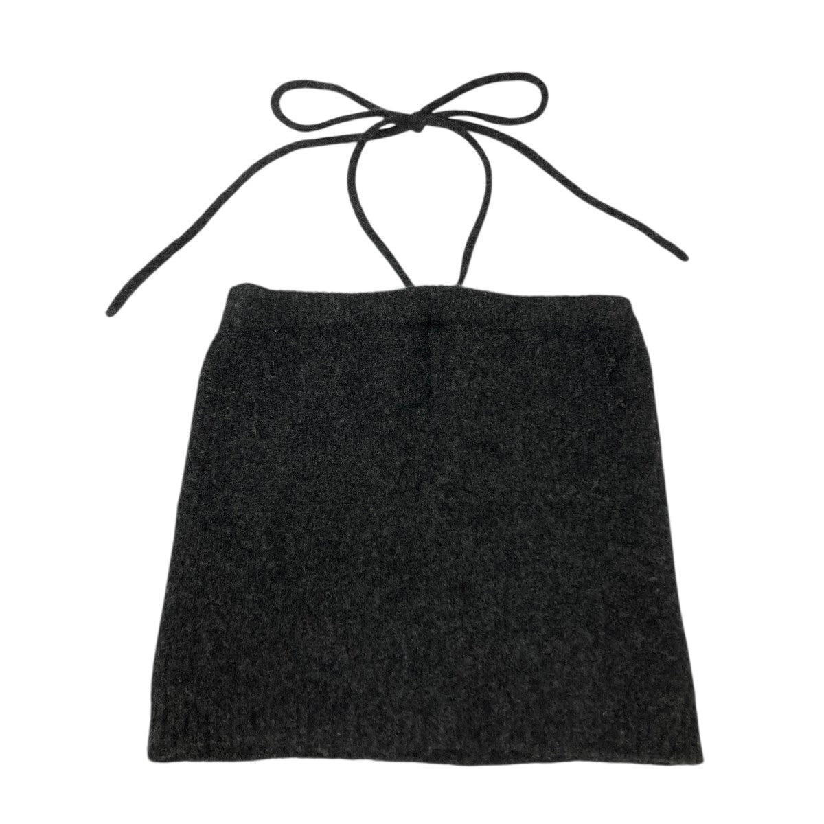 yo biotop(ビオトープ) ホルターネックニット EEM-42070-B ブラック