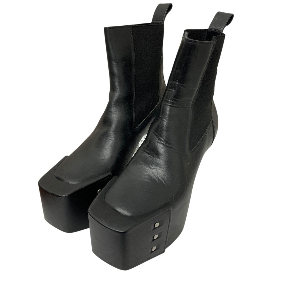 RICK OWENS(リックオウエンス) GRILL KISS BOOTSキスブーツ ブラック