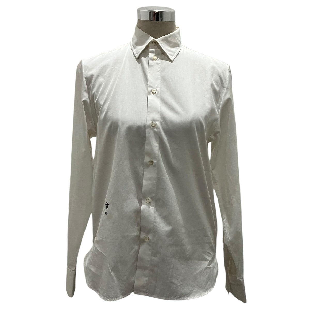 Christian Dior(クリスチャンディオール) BEE刺繍シャツ041B27A3356