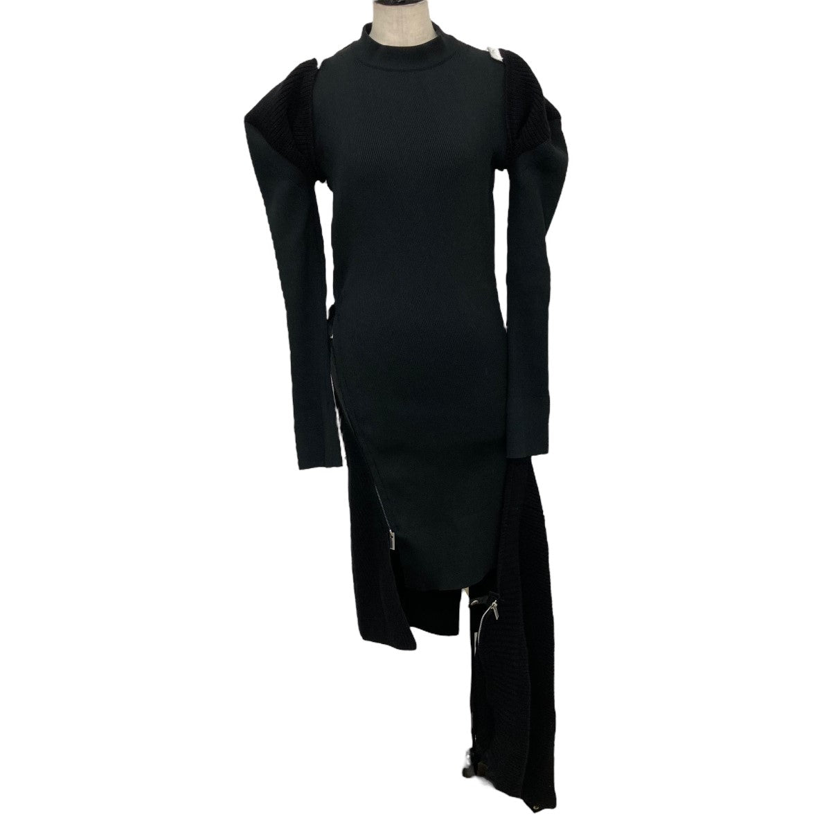sacai(サカイ) アシメントリー ニットワンピース 23-06847 23-06847