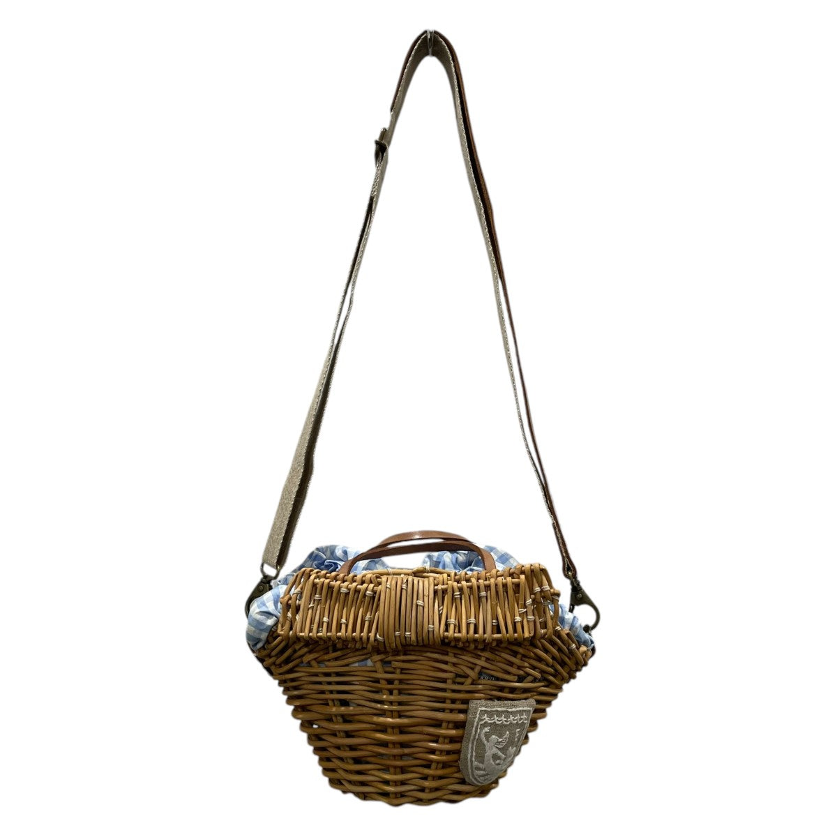 ebagos(エバゴス) 2WAYカゴバッグ ハンドバッグ ショルダーバッグ A