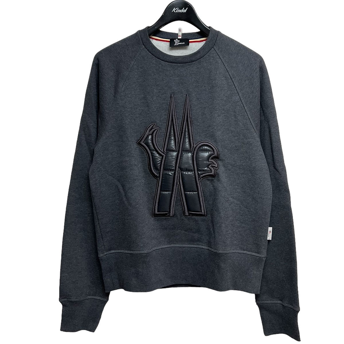 MONCLER モンクレール グレー スウェット Lサイズ トレーナー スマイル