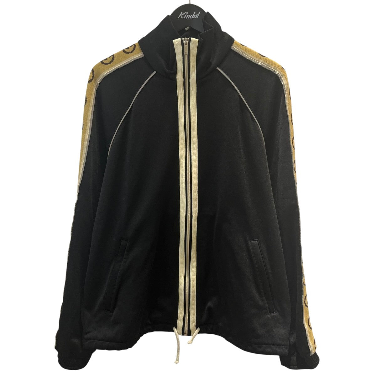 GUCCI(グッチ) テクニカルジャージ袖GGロゴトラックジャケット598861