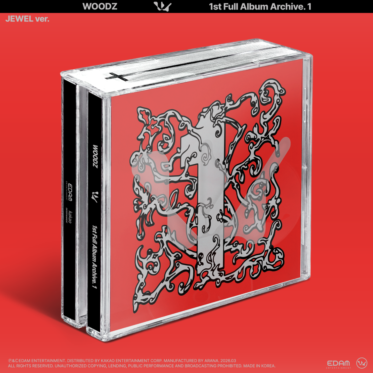 PRE-ORDER] WOODZ - ARCHIVE. 1 [JEWEL] – Kpop Nara