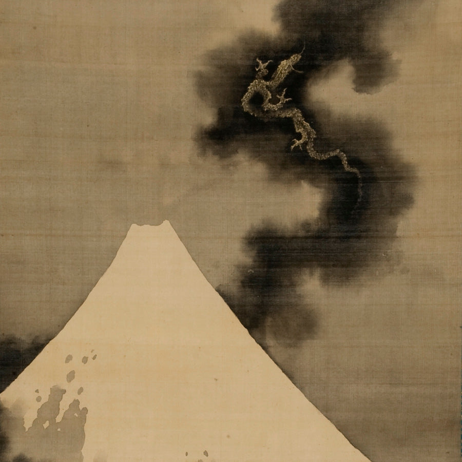 作品紹介】昇天する龍を描いた『富士越龍（ふじこしりゅう）』 – Shop