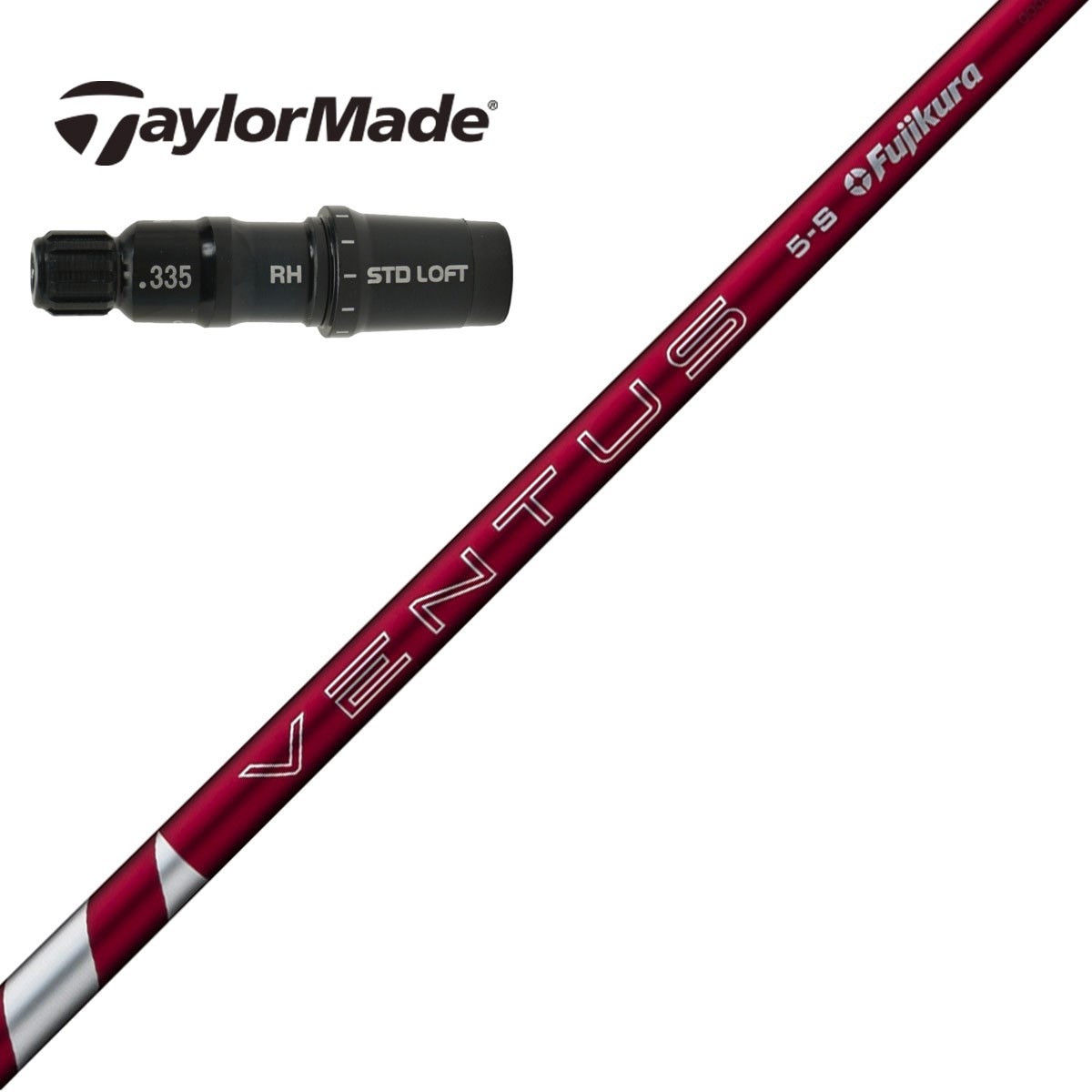 テーラーメイドドライバー用 24 VENTUS RED スリーブ付きシャフト