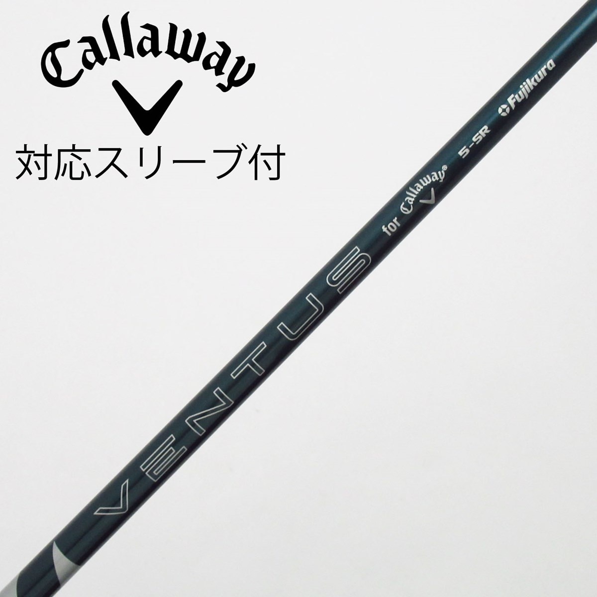 中古】純正シャフト ドライバー用_スリーブ付 VENTUS GREEN 5 for