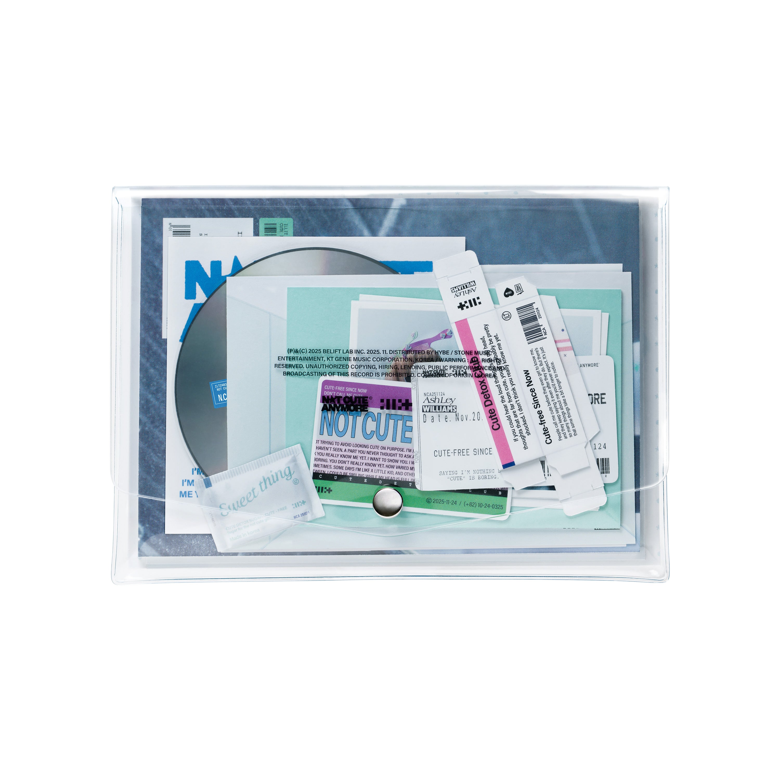 NOT CUTE ANYMORE [NOT CUTE Ver.] (SIGNED EXCLUSIVE) - ILLIT