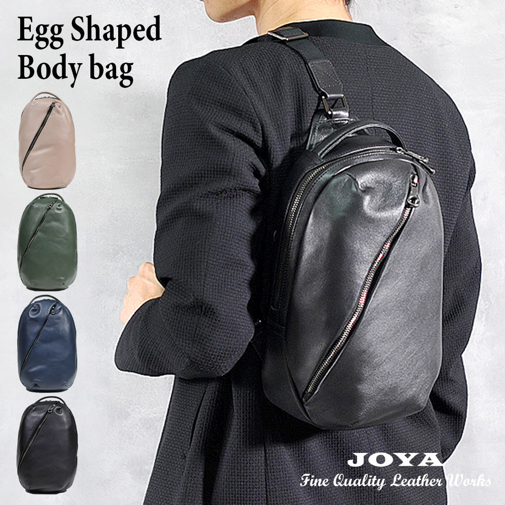 JOYA｜J4843 本革 防水 ボディバッグ 斜め掛け 3way バッグ レザー