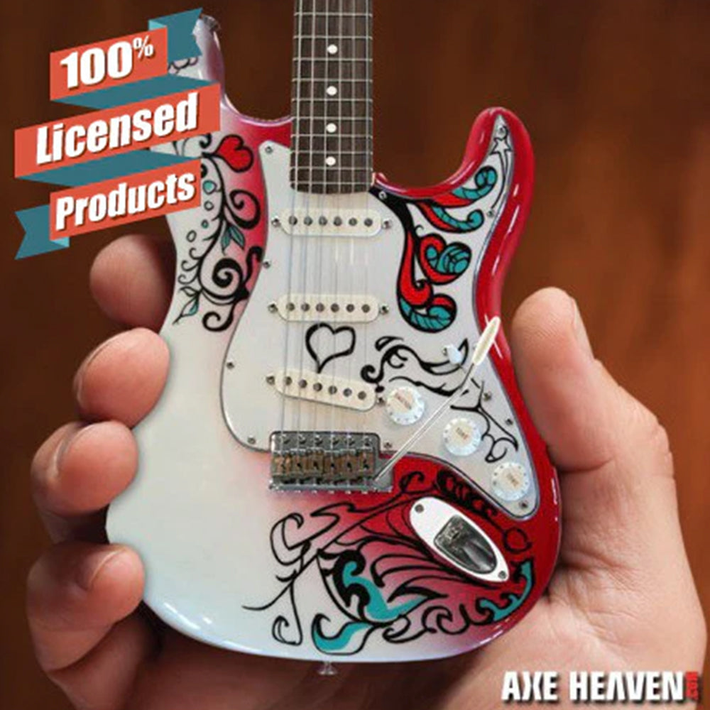 Axe Heaven Miniature Jimi Hendrix Fender™ Strat™ Monterey Guitar