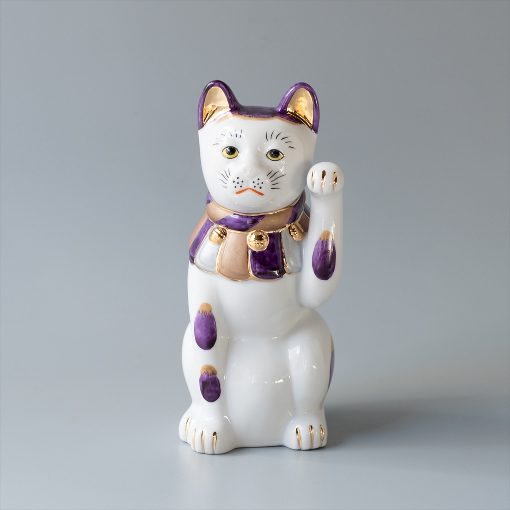 商品詳細 【個数限定】なすび猫（オリジナル招き猫）-[OBSCURA COFFEE