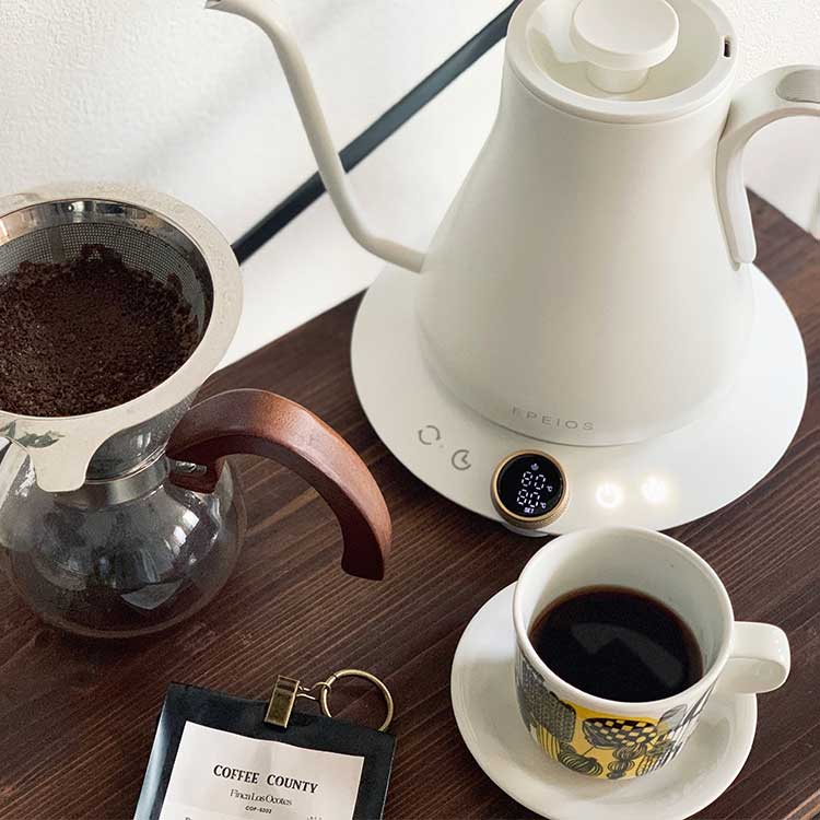 ☆［EPEIOS］ドリップケトル ホワイト|小田急百貨店オンライン