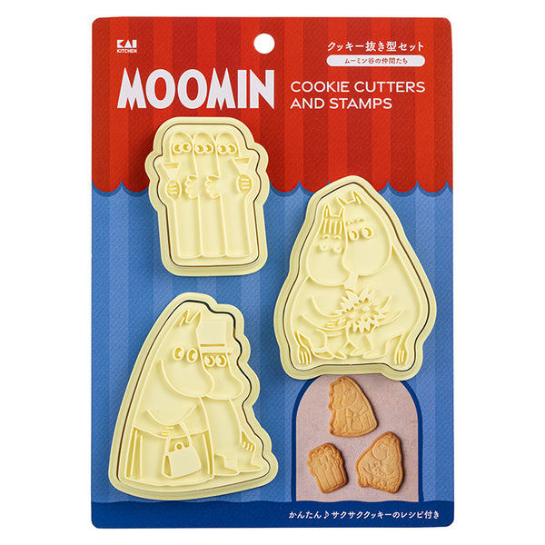 クッキー抜き型セット（ムーミン谷のなかまたち）DN0602 - MOOMIN SHOP