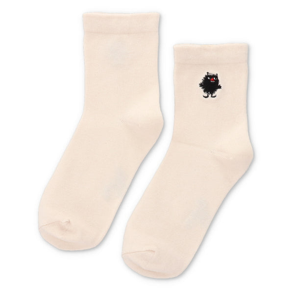 ロークルーソックス（スティンキー刺しゅう/オフホワイト）MNL553005