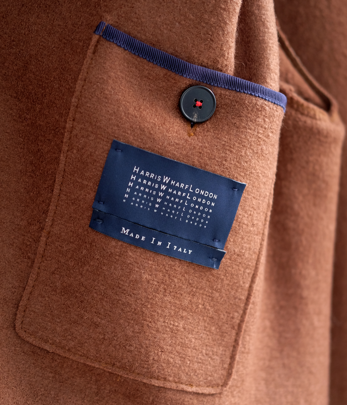 HARRIS WHARF LONDON “MEN OVERSIZED COAT PRESSED WOOL” | MAIDENS