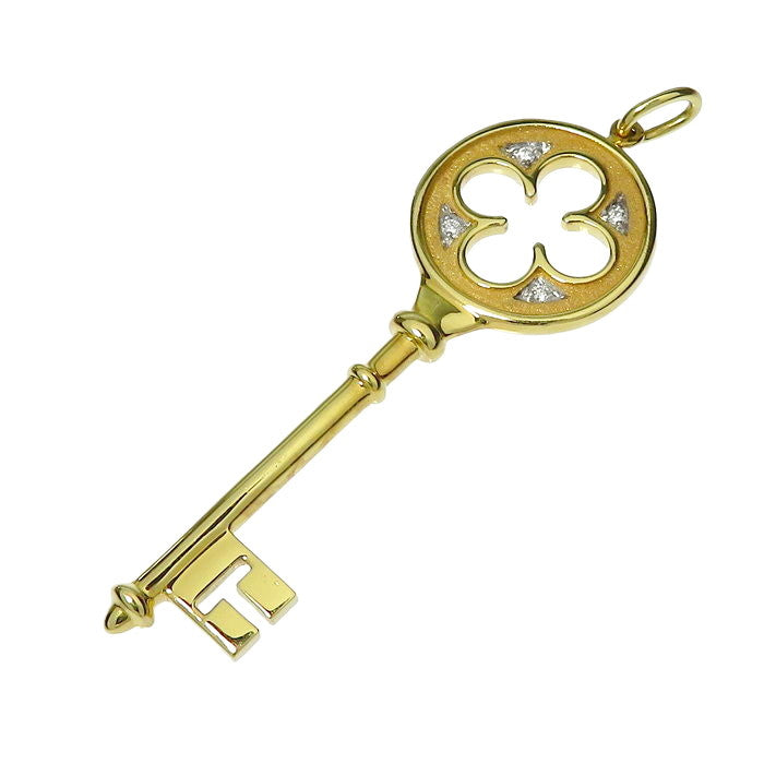 TIFFANY&Co./ティファニー】 クローバー クォーターフォイルキー