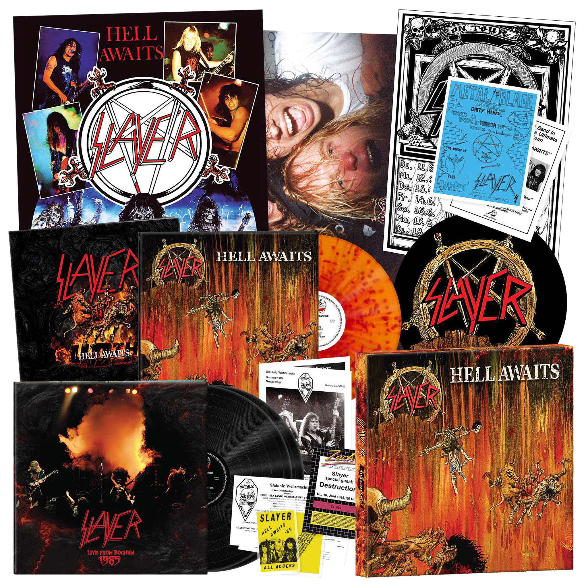 Slayer (Hell Awaits - 40th Anniversary) 3xVinyl Box Set – Metal