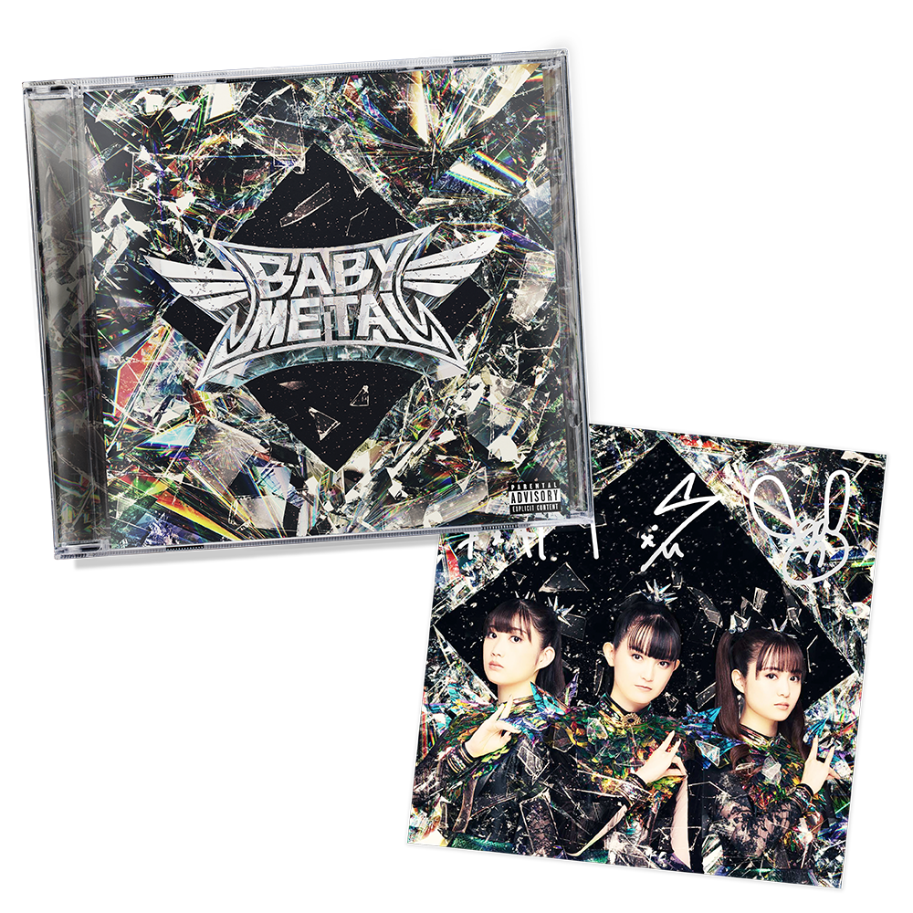 METAL FORTH Standard CD (WITH SIGNED ART CARD) - Babymetal