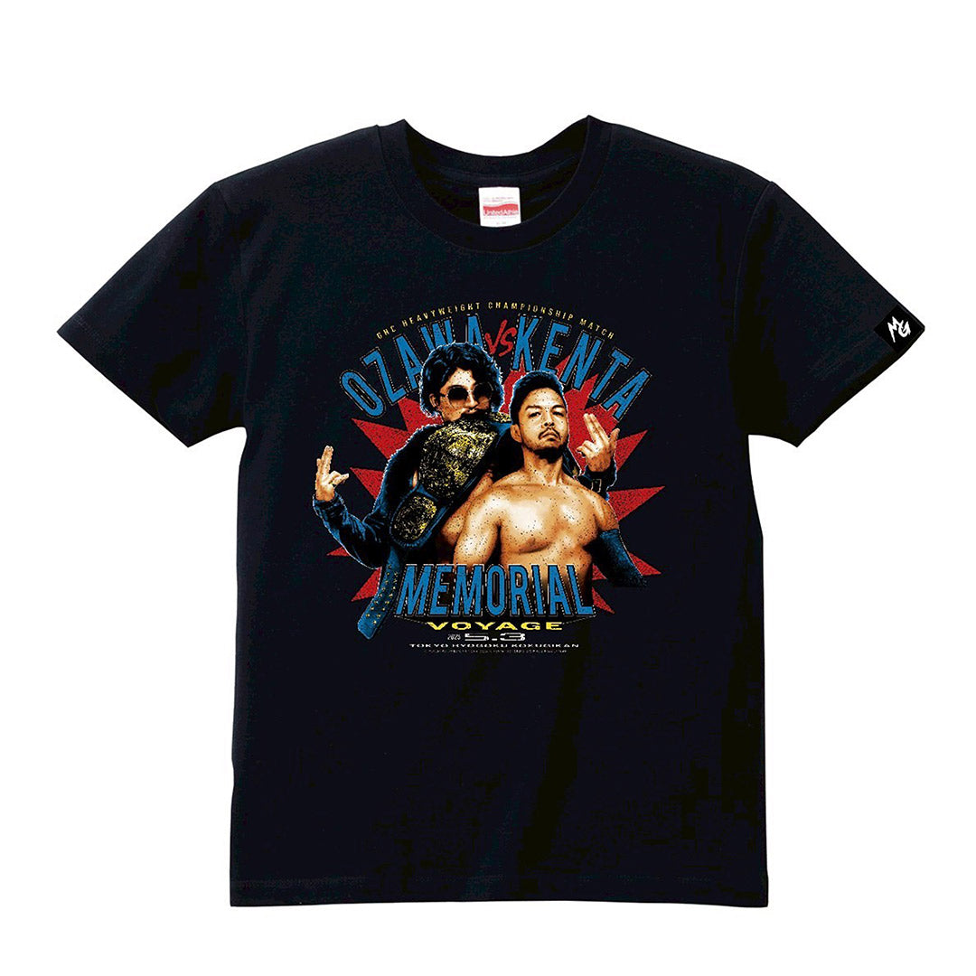 GHCヘビー級選手権 OZAWA vs KENTAビジュアル Tシャツ（MONSTERS