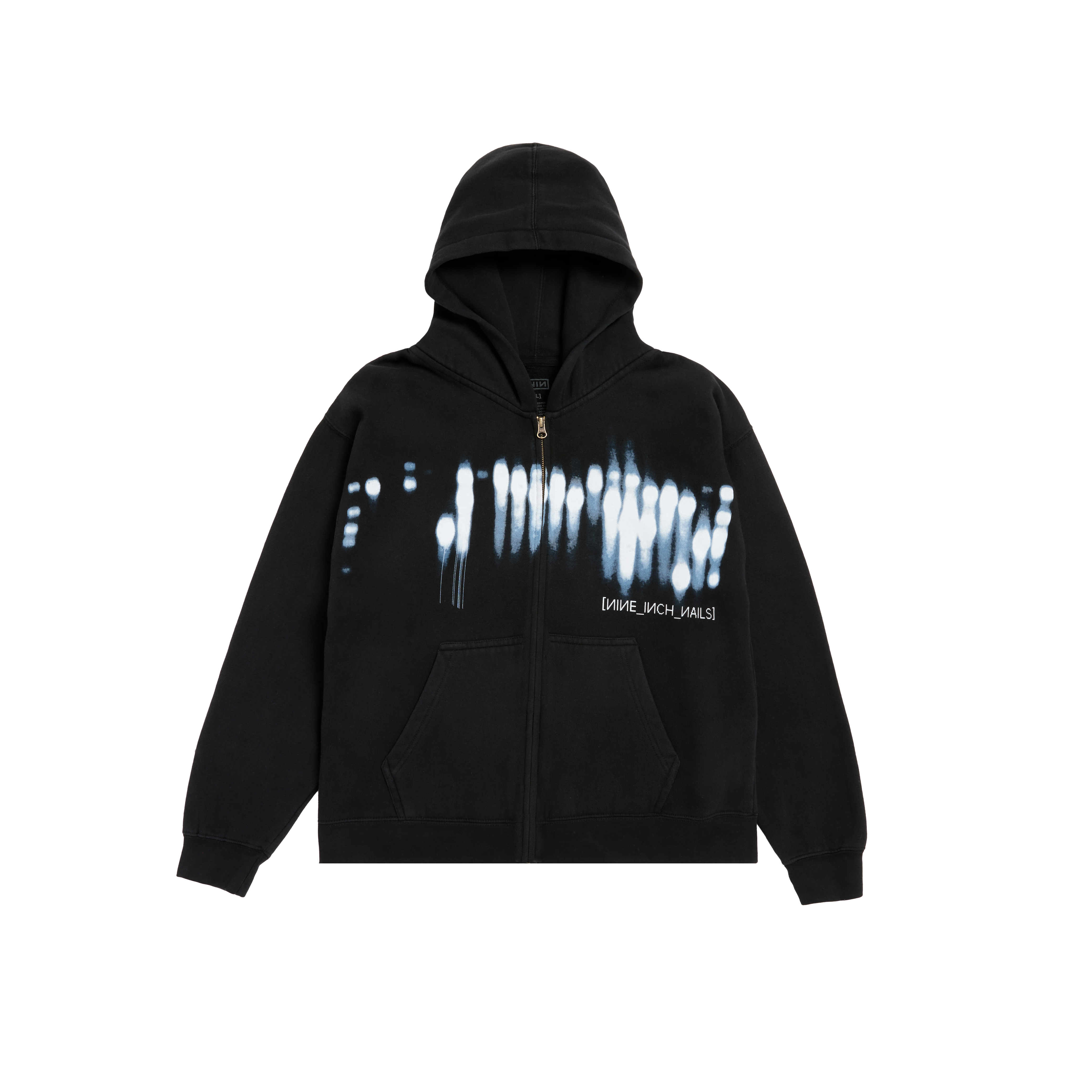 With Teeth 20 Washed Zip Up - Nine Inch Nails Official Store