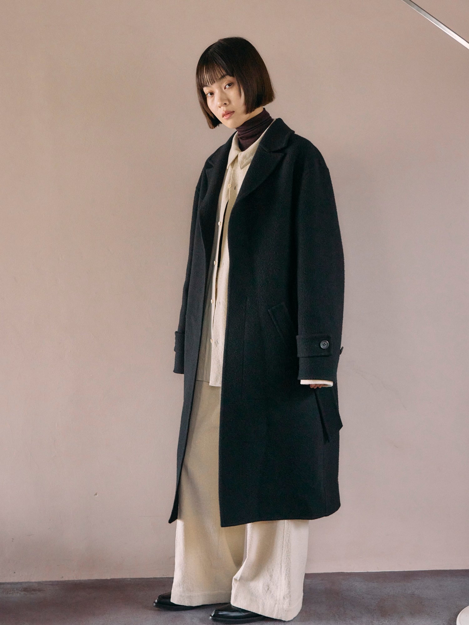 POSTELEGANT（ポステレガント）WOOL REVER COAT [2024AW] ウールリバー