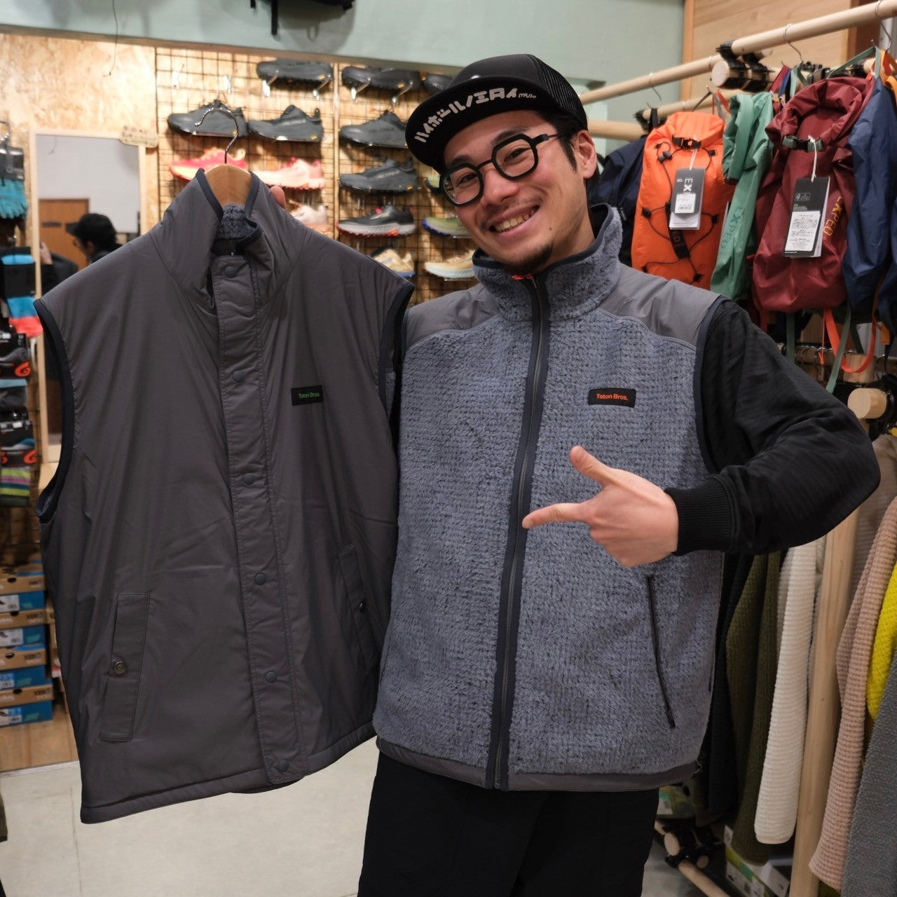 Wool Highloft Reversible Vest Mens（リバーシブル・ウールハイロフト