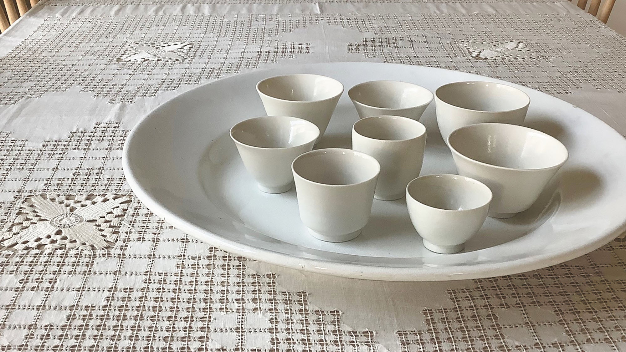 私の茶道具】山下眞喜さんの湯呑み - お菓子研究家 本間節子 – 煎茶堂