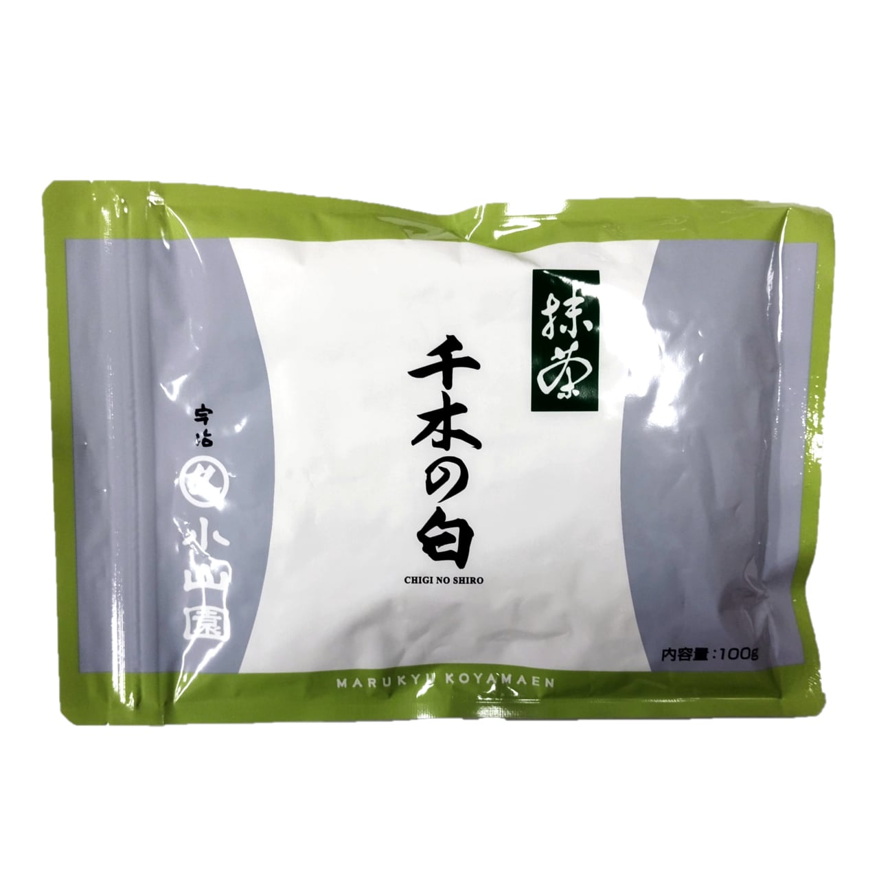 丸久小山園 抹茶「千木の白（ちぎのしろ）」 100g 袋入り 業務用