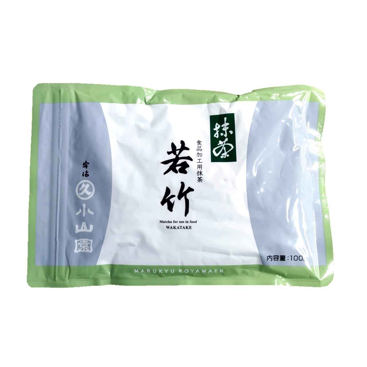 丸久小山園 抹茶「若竹（わかたけ）」 100g 袋入り 業務用 - Matcha